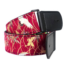 Universal Personalized Guitar Straps - Electric Guitar Straps, Folk Guitar Straps, Red