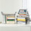 Book Organizers Toy Box Foldable Book Box Book Storage Box School White medium size 1