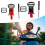 Quick Release Helmets Buckle Attachment, Motorcycle Helmets Chin Strap Adapter Red 6