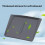 Non Slip Wireless Charging Mat Reliable Charging Mat for  Center Console 5