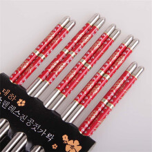 ¡Liquidación de San Valentín 2024 de LOOPSUN! Palillos reutilizables de acero inoxidable 304, multicolor, aptos para lavavajillas - 1 par