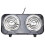 Flybaeast Cooking Utensils Multifunction Electric Double Burner2000W White 1