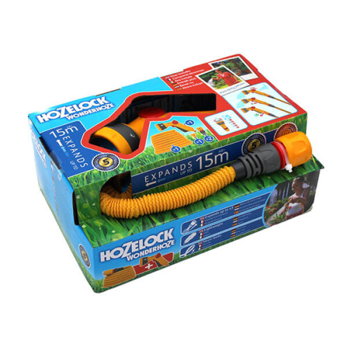 Hozelock 15m Wonderhoze & Multispray Hose