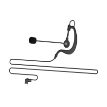 Auriculares Hellery para árbitro, cable de gancho para la oreja de alto rendimiento, interfaz tipo C para radio, fútbol y V6plus.