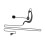 Hellery Referee Earphone Cable Referee Headset, High Performance Earhook Cable Type C Interface for Radio Soccer Football , For V6plus 1
