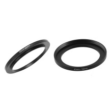 Camera Repairing43mm to52mm Metal Step Up Filter Ring Adapter & 52mm-62mm52mm to62mm Black Step Up Ring Adapter