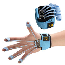 Hesroicy Stretchy Finger Grip Portable Soft Finger Stretcher Hand Extensor Exerciser for Adults