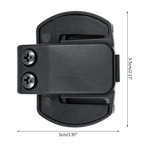Motorcycle Bluetooth-compatible Helmet Intercom Clip Mounting Bracket for V4 V6 2
