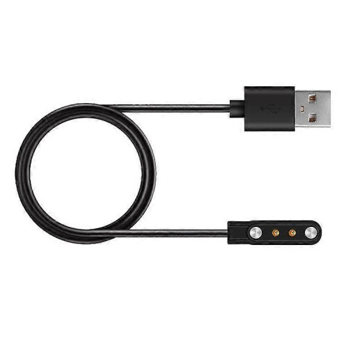 Cabo de Carregamento Magnético USB de 1 m Compatível com Haylou Solar LS05, Portátil e Resistente 1