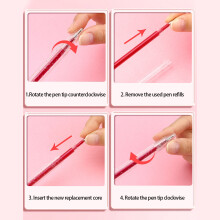 Retractable Colored Gel Inks Pen 1.0MM for Journal Planner Notebook Scrapbooking 18 colors