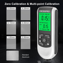 Automotive Paint Thickness Gauge Depth Meter Measurement Tool For Metal Surfaces