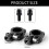 Motorcycle Handlebar Rearview Mount Holder Adapter Holder Clamp Silver style3 4