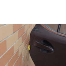 Rearview Mirror Anti-Scratch Stickers Protector Sticker Anti-skid Door Sticker Black