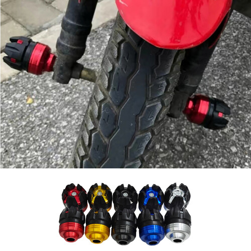 Motorcycle Front Fork Cups Motorcycle Fork Cups for Enhancing ridings Safety Red 2