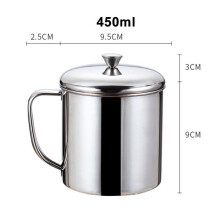 Rustfritt stål vannmelk kaffe te kopp camping krus hjem reise tumbler