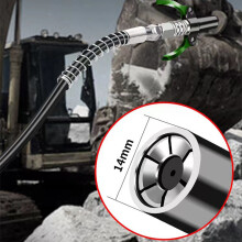 Quick Release Grease Coupler Compatible with- All Grease Guns 1/8"NPT Ends double handle