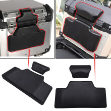 Motorcycle Rear Luggage Bag Top Case Cushion Soft Passenger Backrest Back Pad A7