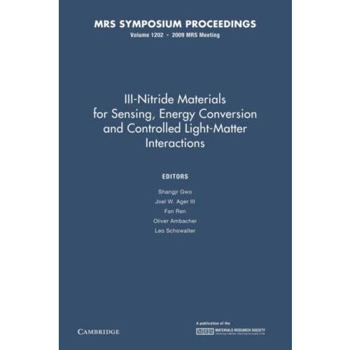 IIINitride Materials for Sensing Energy Conversion and Controlled Ligh