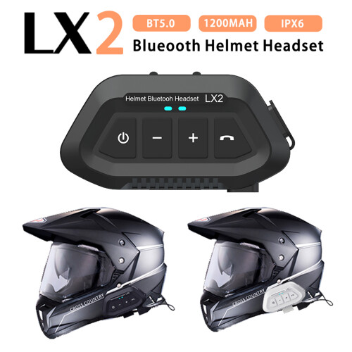Motorcycle Headset Riding Intercom Headphone Noise Reduction Helmet White soft wheat