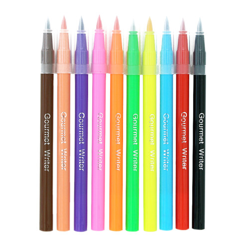 Edible Markers for Cake Macarons Decoration, Baking, Easter Eggs Embellishments Black