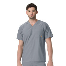 Carhartt Scrubs C16113 Force T-Shirt V-Neck Moderne Large Pewter