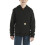 Carhartt Sweat à capuche Carhartt garçon à zip long, noir caviar, 4 ans 1