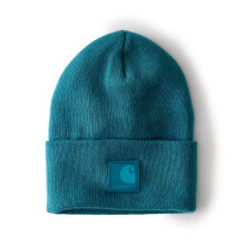 Carhartt Men's Tonal Patch Beanie, Transformative Teal, One Size