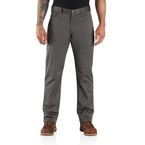Carhartt Pantaloni Carhartt Uomo Relaxed Straight Force Foderati, Shadow, W42 x L30