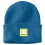 Carhartt Carhartt Herren Strickmütze mit Gummipatch, Horizont Blau, Einheitsgröße 1