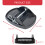 Motorhome Support Jacks Pads Set, Heavy Load Capacity, Nonslip Design, Foldable Black 1