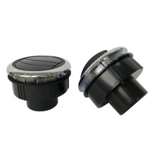 Durable Air Conditioning Outlet Ducting Cover Air Vent Cap Deflector for Car Bus 59mm