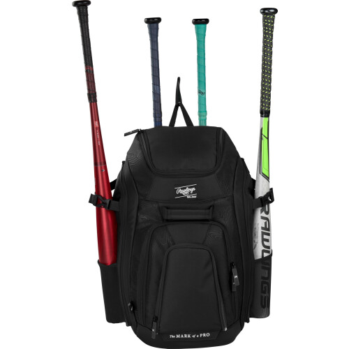 Rawlings | LEGION 2.0 Spelarrucksack | Baseball/Softball | SVART