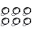 6X Κλείδωμα ασφαλείας USB με κωδικό πρόσβασης κατά της κλοπής, που χρησιμοποιείται 1