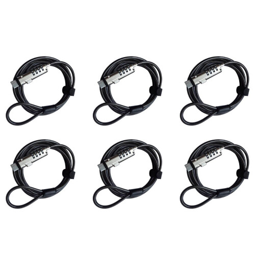 6X Κλείδωμα ασφαλείας USB με κωδικό πρόσβασης κατά της κλοπής, που χρησιμοποιείται