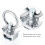 L-Track Stud Fitting Tie Down Anchors Quick Hook Spring Bolt With Round Ring 10PCS 6