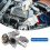 Accurate Engine Coolant Thermostat Cover Temperature Control Regulator for S60 3