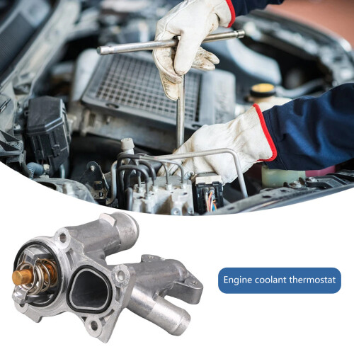 Accurate Engine Coolant Thermostat Cover Temperature Control Regulator for S60 2