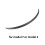 Carbon Fiber Pattern Rear Wing Lightweight Exterior Modification for style B 4