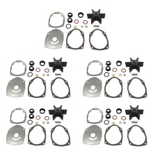 5X Water Pump Impeller Repair Kit for Mercury Alpha One Gen 2 47-43026Q06 40-250 Sierra 18-3214