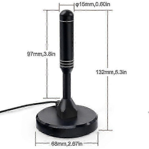 Potente antenna TV per camper con supporto ISDB e HDTV 1