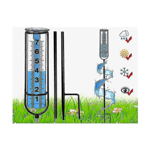 Pluviometro da esterno per giardino con design antigelo 2