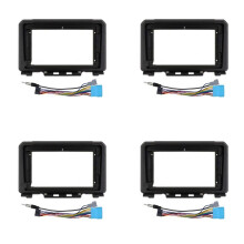 4st 9 Inch Auto Fascia Radio Panel voor Jimny JB64 2018-2020 Stereo Frame Plaat Adapter Montage Dash Bezel Kit