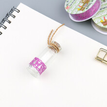 5PCS Glitter Lace Tape for DIY Scrapbooking Photo Album Journaling Planner Purple
