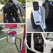 Door Offsides Reflector With Wide Viewing Angle, Quick Installation, Quick Mount