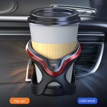 Car Air Vent Mounted Drink Rack Bottle Holder for Auto Interior Holds Cup Firmly SBL