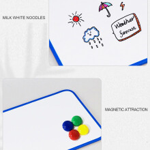 A 4 Whiteboards Double Sided Whiteboard Magnetic Whiteboard Teacher Supplies Gray