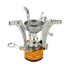Portable Camping Stove Backpack with Piezoelectric Ignition Windproof Gas Suitable for Outdoor Hiking