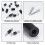 230Pcs 3D Printers Silicone Spacer Hot Bed Leveling Solid Column HeatedSpacer 6