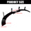Modification Accessories Diffuser Lip Rear Side Splitters Rear Bumper Diffuser 2