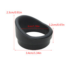 Microscopes Eyepiece Prevent Light Leaking Antifatigue Rubber Eye No. 5 Dwarf Horns